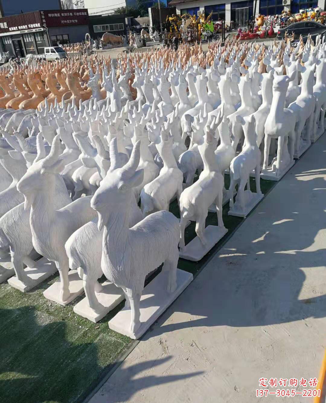 威海大理石羊雕塑