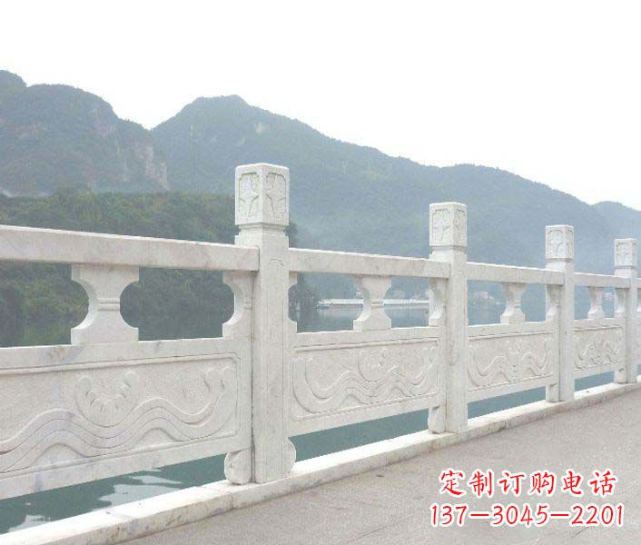 威海高品质公园大理石栏板景观石雕