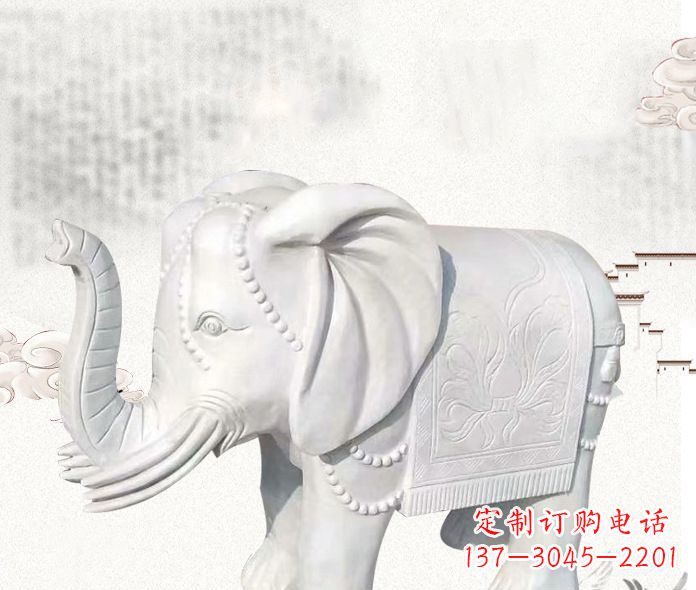 威海大象雕塑——十分优雅的艺术品