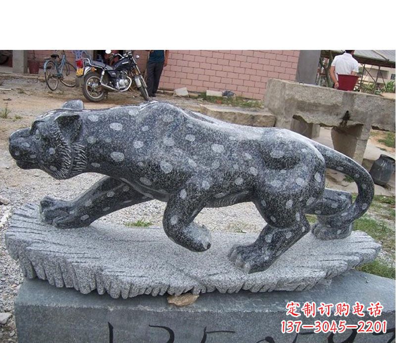 威海华美动物猎豹石雕