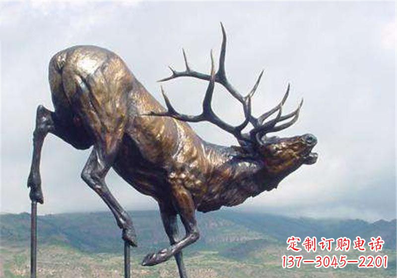 威海铜雕动物雕塑——把自然的美传递给大家