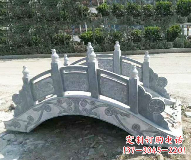 威海公园仿古石拱桥景观石雕