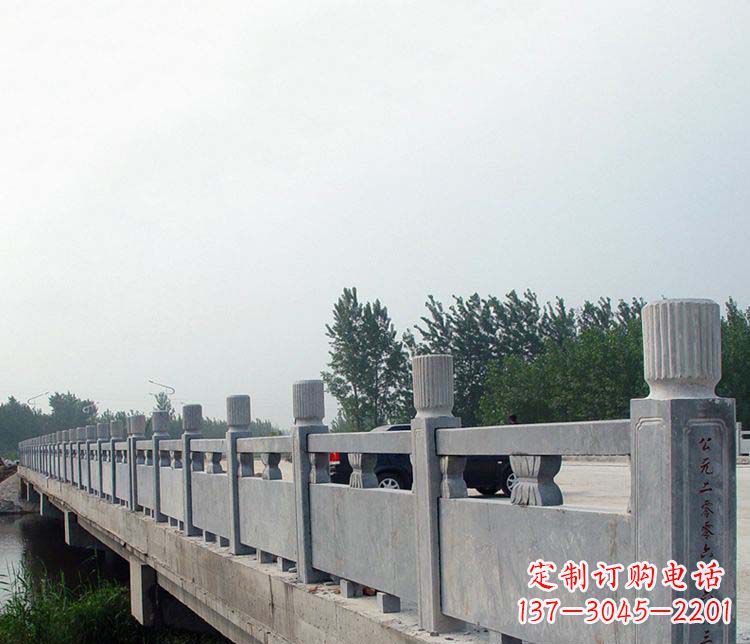 威海中领雕塑-仿古石栏板景观石雕
