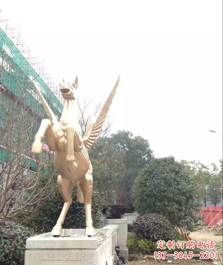 威海马雕艺术一件高贵精美的艺术品