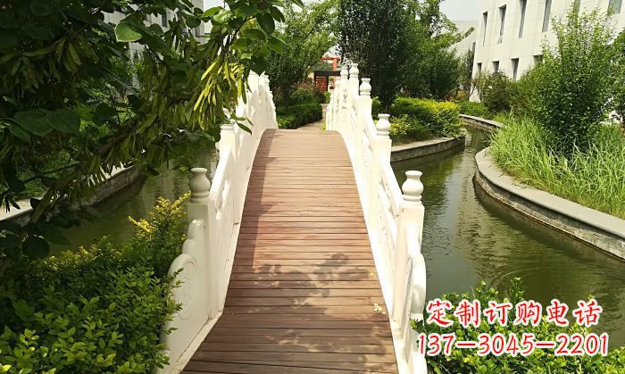 威海汉白玉石拱桥雕塑