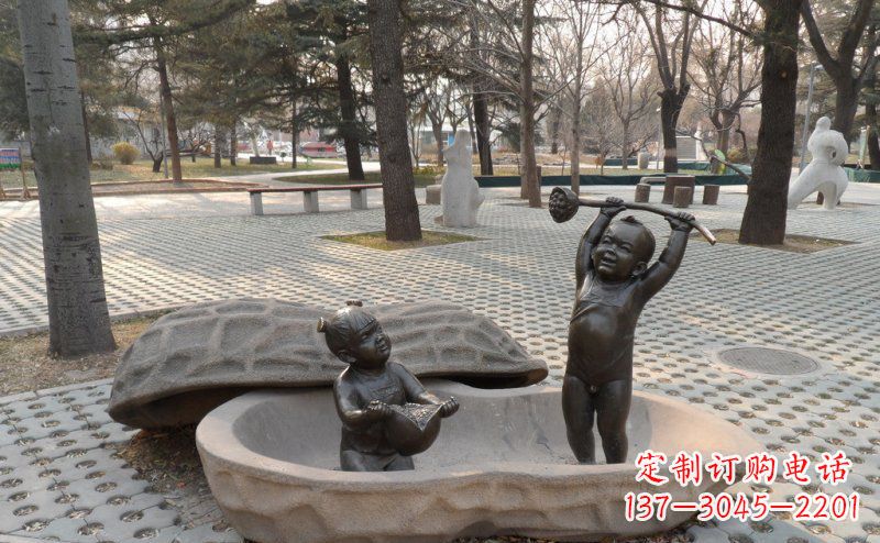 威海花生娃娃艺术雕塑