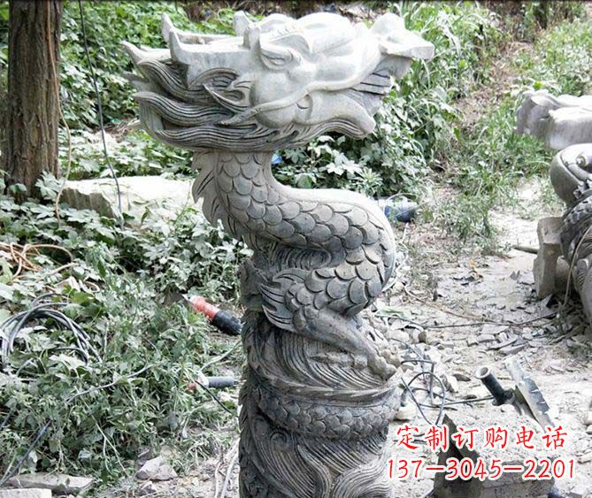 威海精美古典生肖大理石雕塑