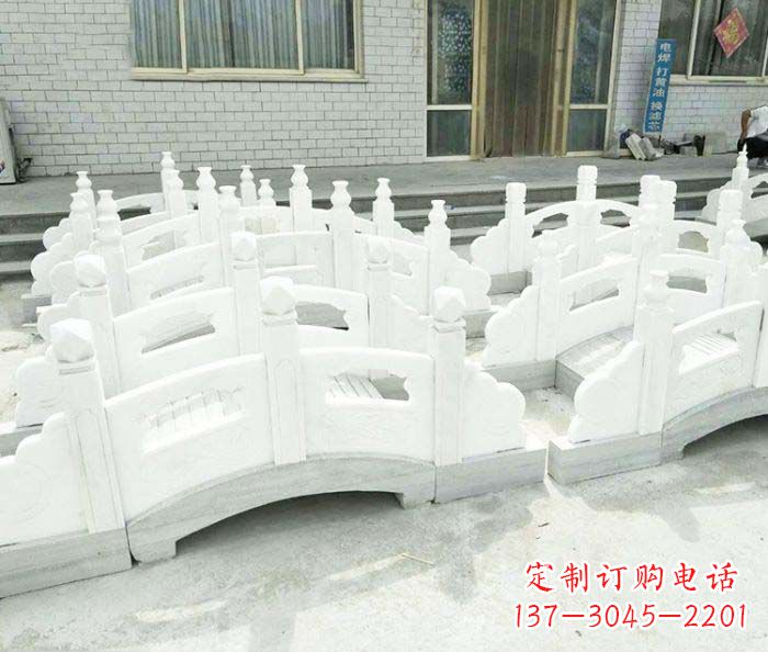 威海专业定制大理石拱桥雕塑
