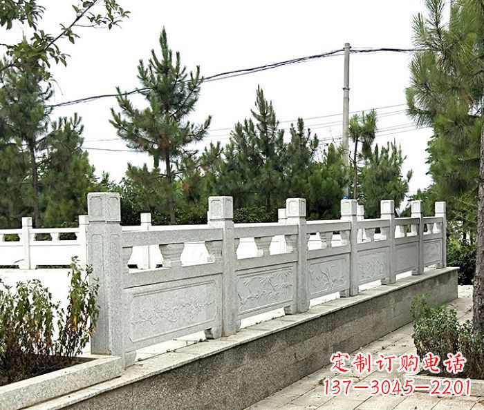威海大理石栏板石雕,构筑公园景观
