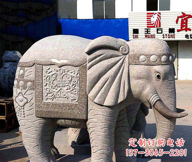 威海高品质缅甸大象雕塑
