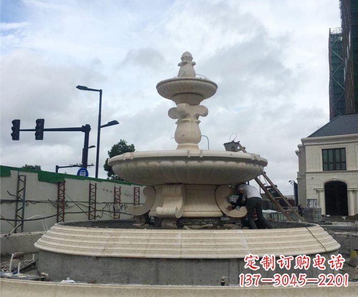 威海品质卓越的定制大型喷泉石雕