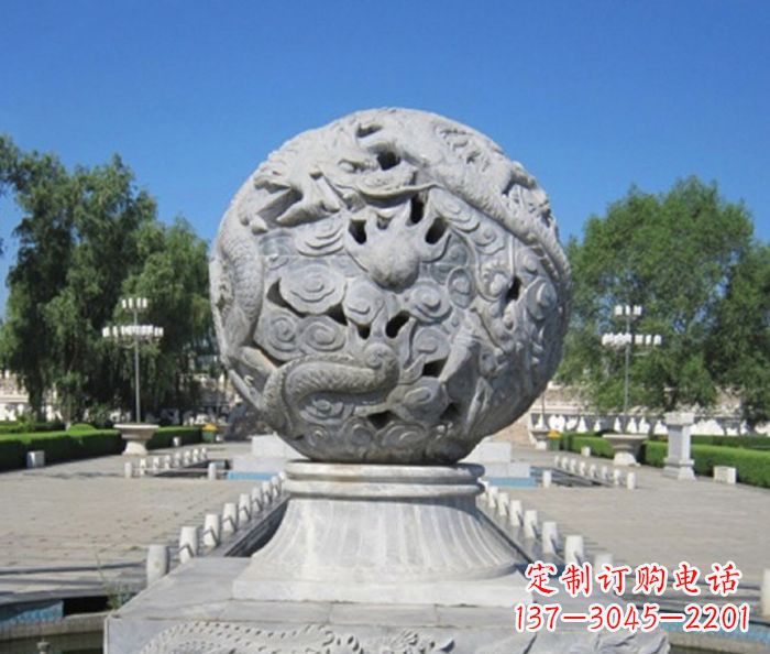 威海喷泉石雕塑,营造雅致公园景观