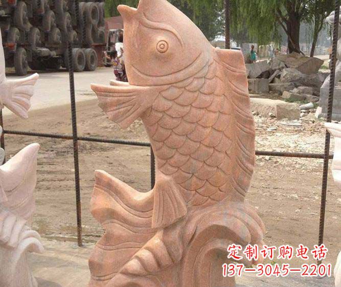 威海红石喷泉雕塑,点亮公园景观