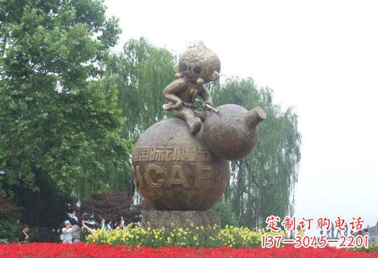威海中领雕塑| 尊贵古典——孙悟空青铜雕塑