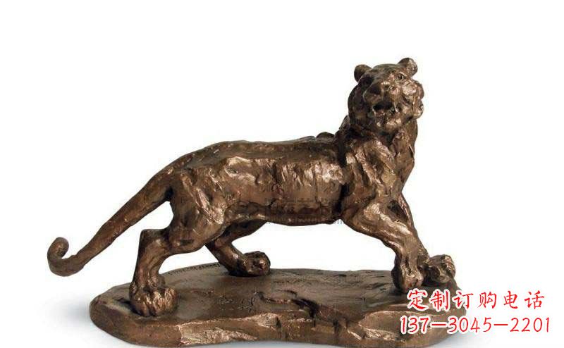 威海老虎铜雕中领雕塑为您打造精致细腻的雕塑作品