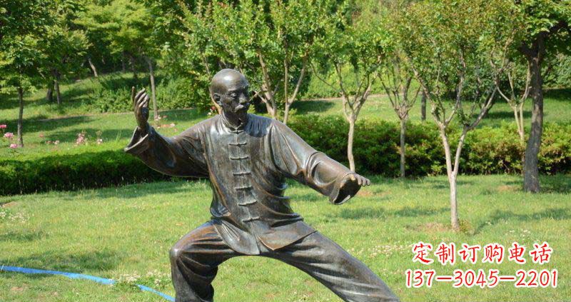 威海老人雕塑铜像,展示宁静内涵