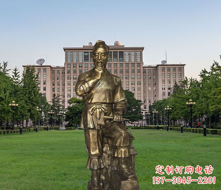 威海传承古代精湛工艺,精美细腻的鲁班雕塑