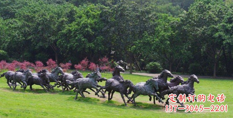 威海中领雕塑精美细腻的动物铜雕