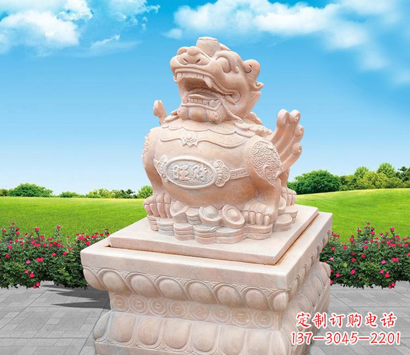 威海财神貔貅雕塑