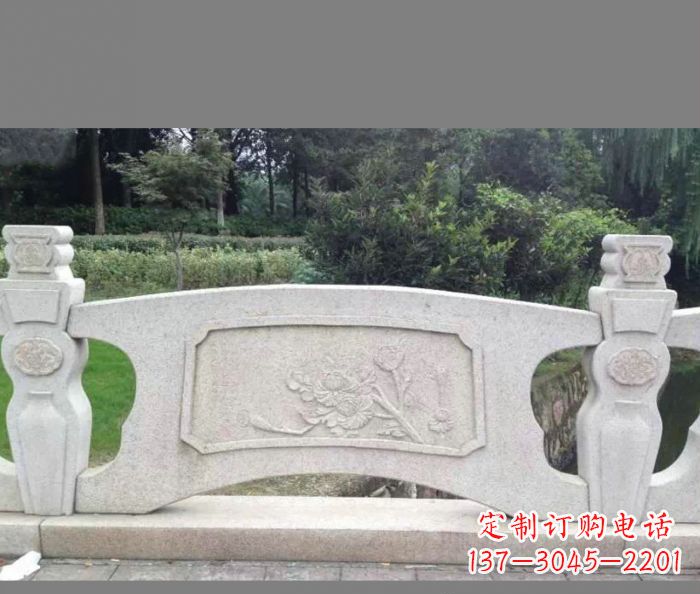 威海大理石公园石栏板雕塑