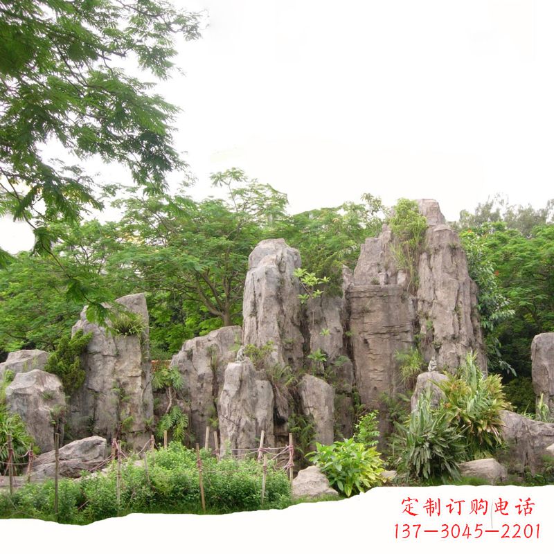 威海大理石假山雕刻