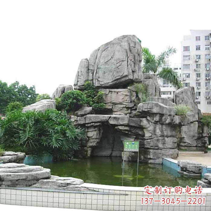 威海精美假山雕塑