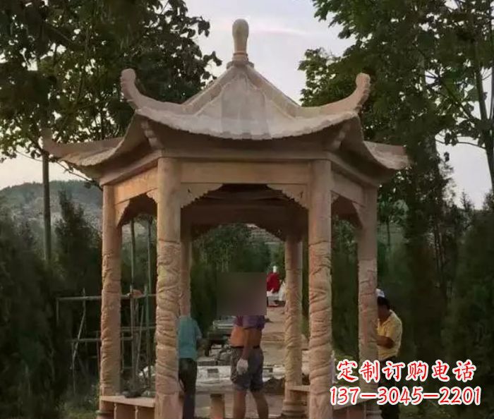 威海中领雕塑凉亭雕塑
