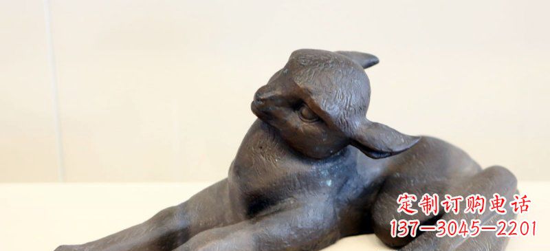 威海高端动物铜雕定制