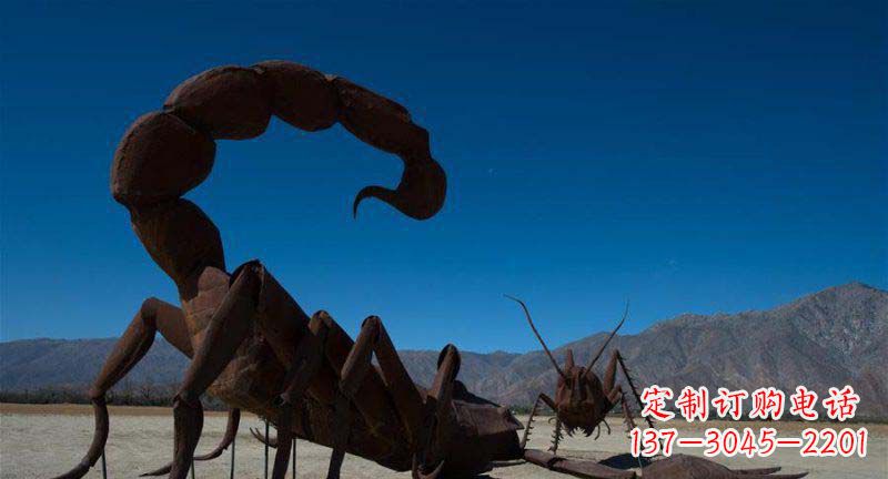 威海中领雕塑精美铜雕蝎子雕塑