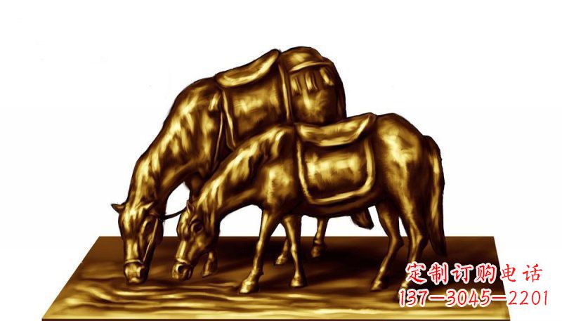 威海中领雕塑精美铜制动物雕塑