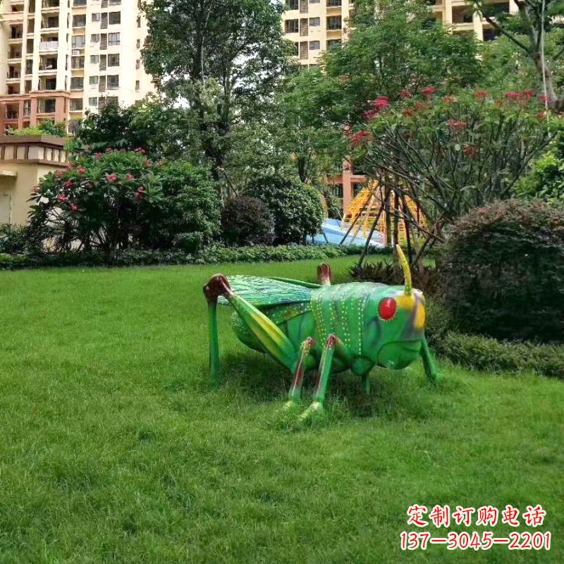 威海亚克力蝗虫雕塑
