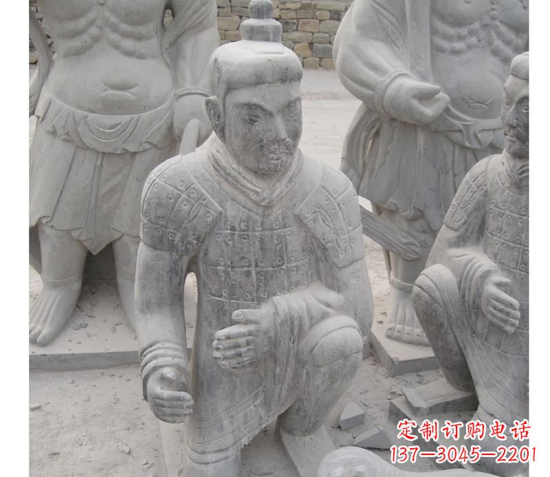 威海精致兵马俑雕塑,给您的空间一丝古代历史