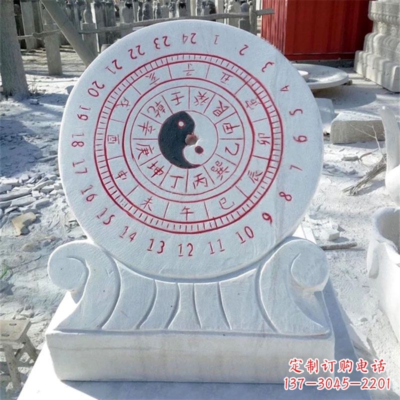 威海中领雕塑日晷仪雕塑,精美而典雅