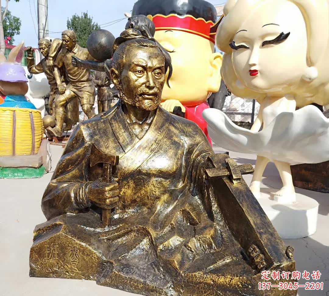 威海精美绝伦的鲁班铜雕,带您领略古典艺术美学