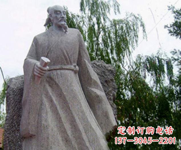 威海中领雕塑,精美李白雕塑
