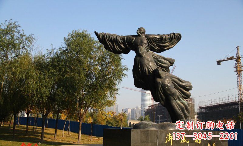 威海古典巨匠苏轼的铜雕之美