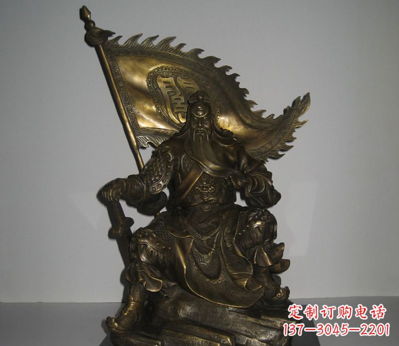 威海经典传承|古代名人关公铜雕