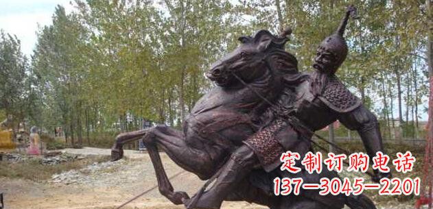 威海复古骑士马雕塑