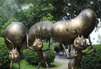 威海雕刻精灵——蚂蚁铜雕