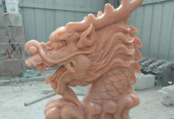 威海具有传统工艺特色的公园喷泉龙头石雕