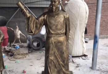 威海龙韵铜雕——歌颂古代大文豪李白