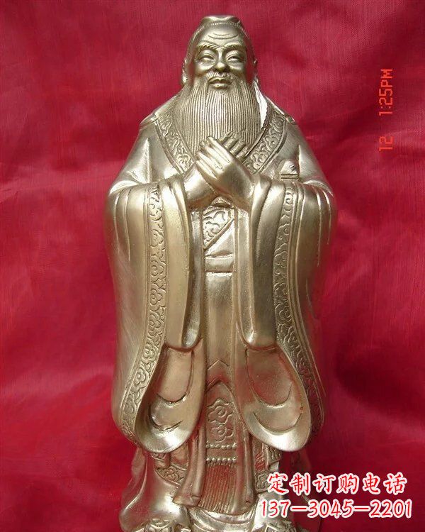威海孔子雕塑:品质传承文明精神