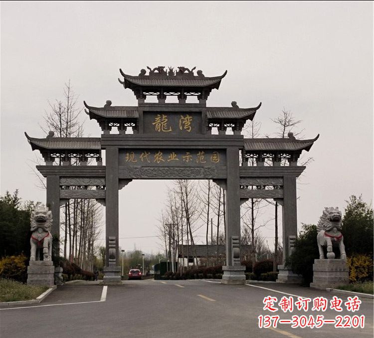 威海品质精湛的古石牌坊雕塑