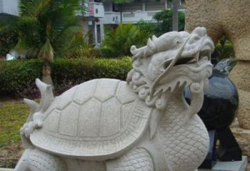 威海中领雕塑：古典神兽龙龟石雕精神的传承