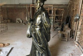 威海千古经典——代表古代艺术审美的王羲之雕塑