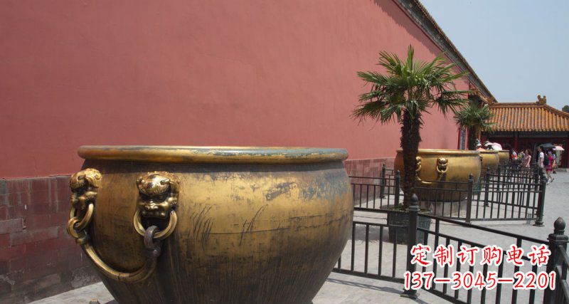 威海故宫铜雕缸:以古之美点亮家园