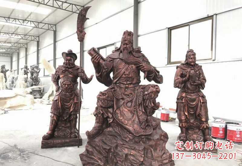 威海雕刻关公,传承历史文化