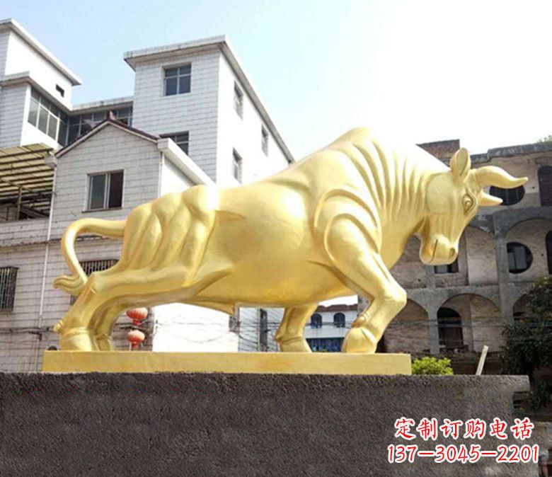 威海中领雕塑:牛雕塑,您的精致装饰