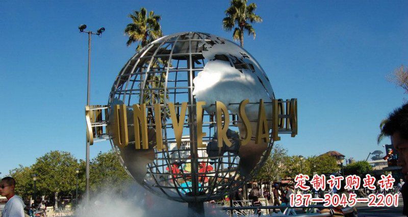 威海中领雕塑仿真不锈钢地球雕塑