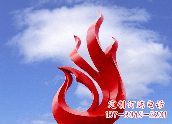 威海华丽不锈钢凤凰雕塑